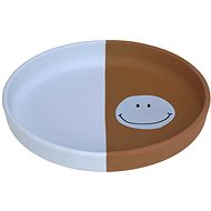 Lässig Plate Happy Rascals Smile sky blue - Children's Plate