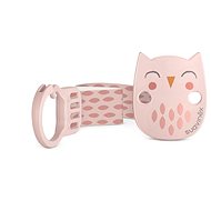 Suavinex Premium clip with ribbon Bonhomia pink - Dummy Clip