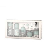 Suavinex Premium novorozenecký set Bonhomia zelený - Baby Health Check Kit