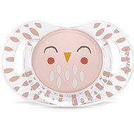 Suavinex Bonhomia anatomical 18m+ owl pink - Baby Pacifier