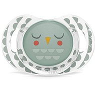 Suavinex Bonhomia physiological 18m+ owl green - Baby Pacifier