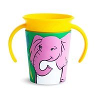 Munchkin Juniorský hrneček WildLove 360° s oušky 177 ml slon - Baby cup
