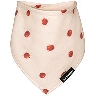 T-TOMI Bio Muslin Adjustable Drooler Apples - Bib