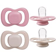 b.box Silicone Soothers 0-6m 2 pcs berry/blush - Baby Pacifier