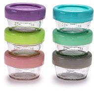 Melii Glass food jars 59 ml - 6 pcs - Food Container Set