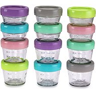 Melii Glass food jars 12 pcs - Food Container Set