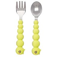 Melii Children's fork and spoon Caterpillar - Children's Cutlery