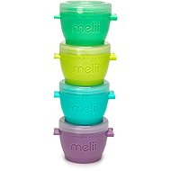Melii Food Cups Snap&Go 177 ml 4 pcs - Food Container Set
