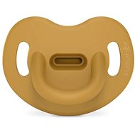 Suavinex Anatomical Soother 0-6m sx for Colour Essence ochre - Baby Pacifier