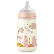 Suavinex Dreams M 270 ml ružová - Dojčenská fľaša