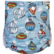 T-TOMI Pocket diaper with snaps Air balloons - Nappies