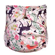 T-TOMI Pocket diaper with snaps Forest - Nappies