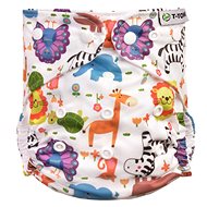T-TOMI ZOO pocket diaper with snaps - Nappies