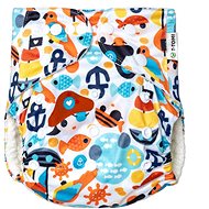 T-TOMI Sailor pocket diaper with snaps - Nappies