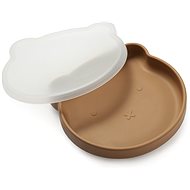 Kidnort Retter with lid dark - Children's Plate
