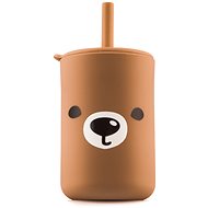 Kidnort Retter with straw dark - Baby cup