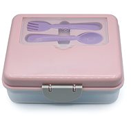 Melii Double tier snack box pink - Lunch Box