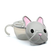 Melii Snack bowl with travel lid Bulldog - Lunch Box