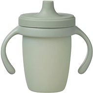 b.box Silicone cup with drinker light green - Baby cup
