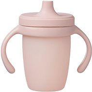 b.box Silicone cup with drinker light pink - Baby cup