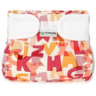 T-tomi Orthopaedic abduction briefs - Velcro Pink Alphabet 5 - 9 kg - Abduction Nappies