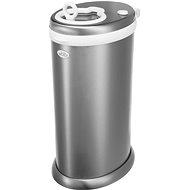 Ubbi Diaper Basket Silver - Diaper pail