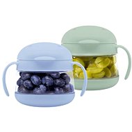 Ubbi Snack container Sage & Blue 2 pcs - Lunch Box