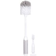 Ubbi Cleaning Brush Gray/White - Brush for Cleaning Feeding Bottles