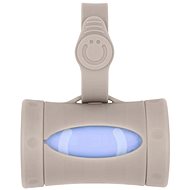 Ubbi Bag dispenser with loop Taupe - Nappy Bags