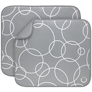Ubbi Microfiber Drying Pad 2 Pcs Gray - Draining Board
