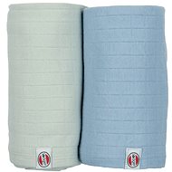 Lodger Swaddler Solid Peppermint/Blue Fogg - Cloth Nappies