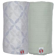 Lodger Swaddler Solid Matcha Peppermint/Blue Fogg - Cloth Nappies