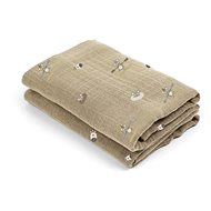 NUUROO Lou Muslin Diapers Beige Surfer - Cloth Nappies