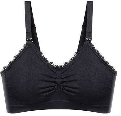 BabyOno Breastfeeding bra size. E80-85, black - Nursing Bra