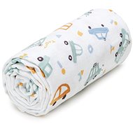 T-TOMI Bio Muslin Towel Traffic - Children's Bath Towel