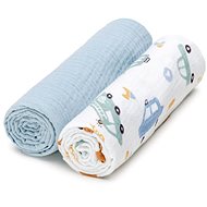 T-TOMI Bio Muslin Diapers Traffic - Cloth Nappies
