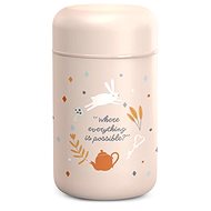 Suavinex Wonderland for feedings pink - Children's Thermos