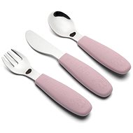 NUUROO Jana Set 3 pcs Woodrose - Children's Cutlery