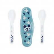 THERMOBABY Set of 2 spoons with Mickey sleeve - Baby Spoon