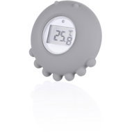 Zopa Silicone Digital Thermometer 2in1 Dove Grey - Bath Therometer