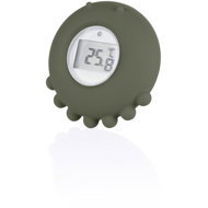 Zopa Silicone Digital Thermometer 2in1 Forest Green - Bath Therometer