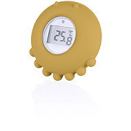 Zopa Silicone Digital Thermometer 2in1 Mustard Yellow - Bath Therometer