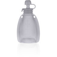 Zopa Silicone pouch Transparent Grey - Baby food pouch