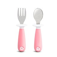 Munchkin Children's cutlery 2 pcs pink - Children's Cutlery