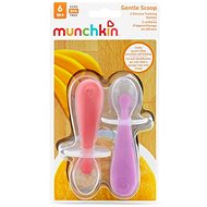 Munchkin Silicone Spoons 2 pcs pink/purple - Baby Spoon