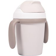 Bo Jungle Mug with straw CPLA Grey - Baby cup