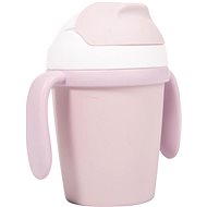 Bo Jungle Mug with straw CPLA Pink - Baby cup