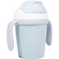 Bo Jungle Mug with straw CPLA Blue - Baby cup