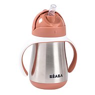Beaba Thermo Mug with Straw Terracotta - Baby cup