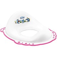 MALTEX The Smurfs seat with anti-slip white/pink - Children's toilet training seat